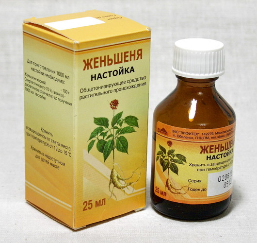 экстракт женьшеня настой женьшеня